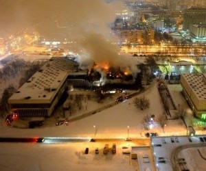 Gleb  Pavlovsky: В Москве сгорела библиотека ИНИОН