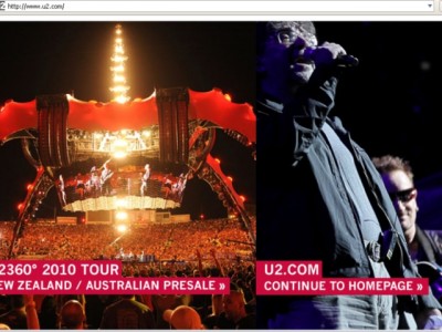 ������� �������� ����� ������ U2