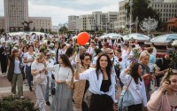 Женский протест в Беларуси