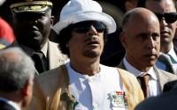 Самые удивительные наряды Муамара Каддафи
