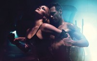 Charlize Theron & Michael Fassbender for W