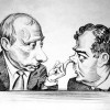 С выставки карикатур убрали Медведева и Путина