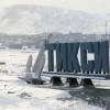 Якутский поселок Тикси замерзает